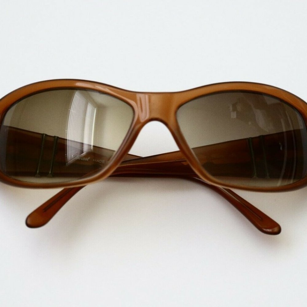Persol 2809-S Brown Rectangular Sunglasses